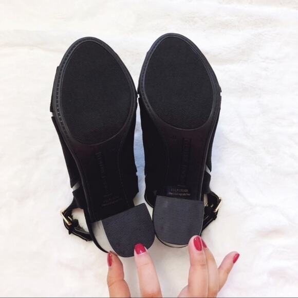 Tommy Hilfiger Black Block-Heel Dress Sandal - Picture 5 of 7